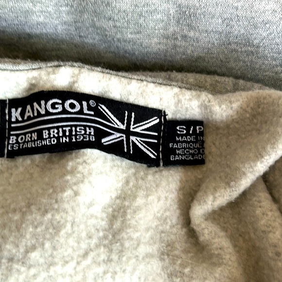 KANGOL grey hoodie size S - Picture 3 of 11